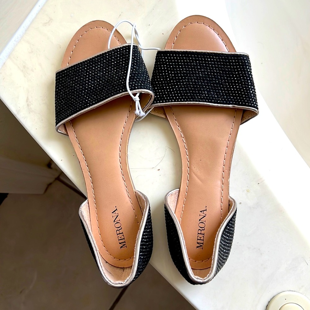 Sparkly flats